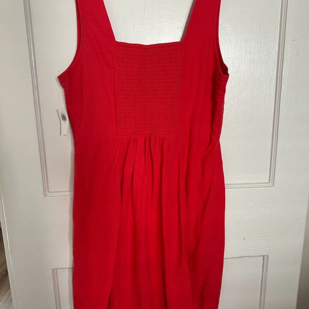 Old Navy Vibrant Red Mini Dress - Picture 2 of 5